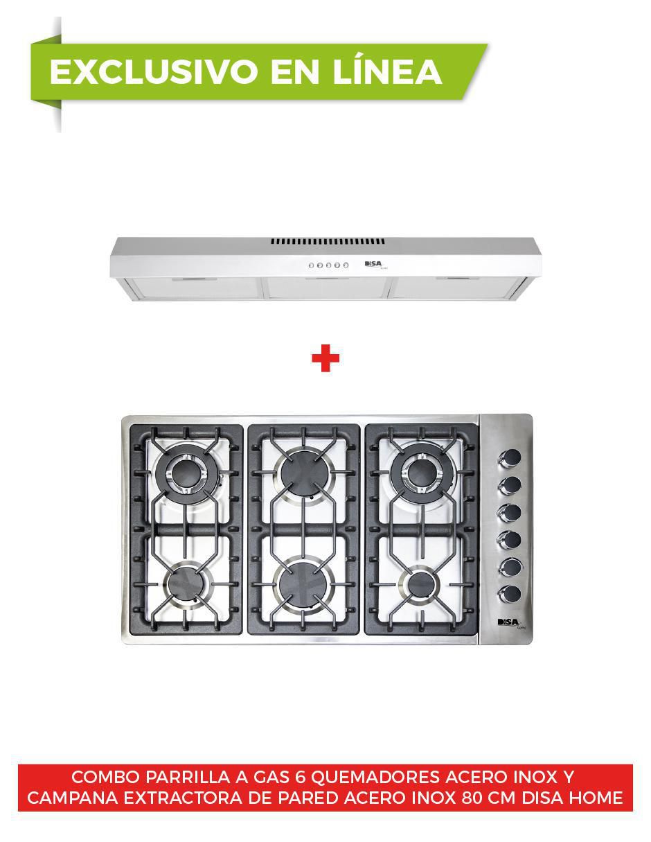 Parrilla a gas lp empotrable 2