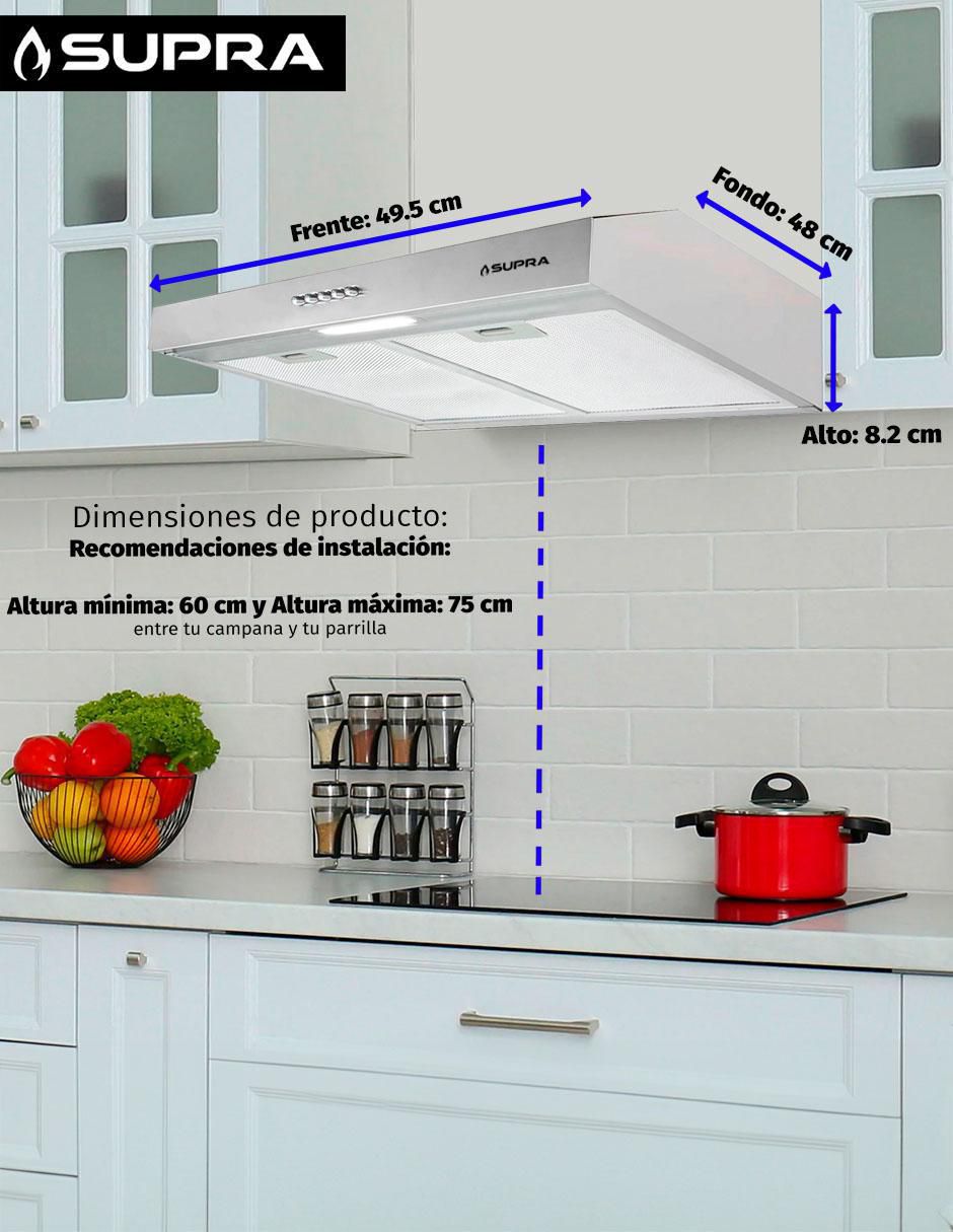 Campana de pared CIELO 50-A de acero 7