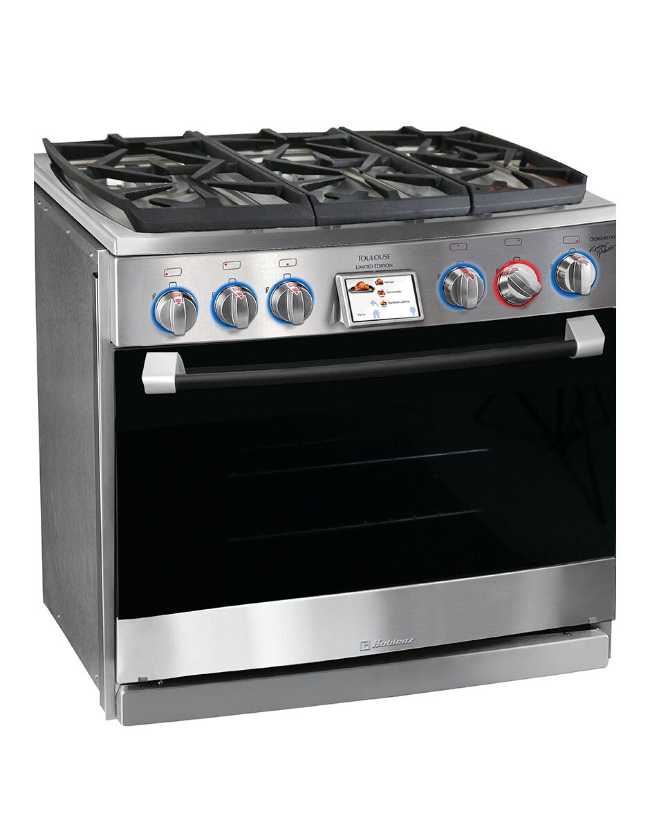 Estufa empotrable a gas natural/lp 76 cm KZ.EST.TOULUSE.FRYER. de 6 quemadores 4