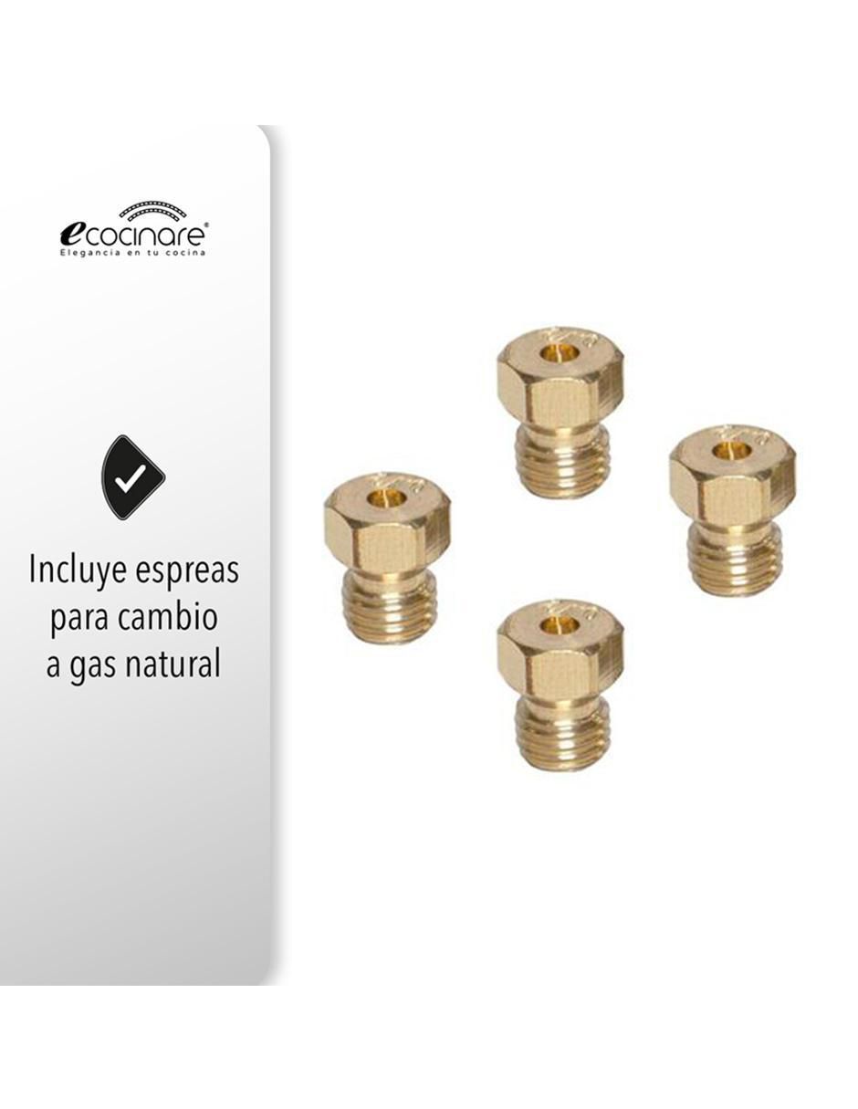 Parrilla a gas lp empotrable 4