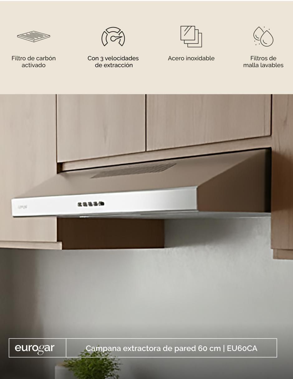 Campana de pared EU60CA de acero inoxidable 3