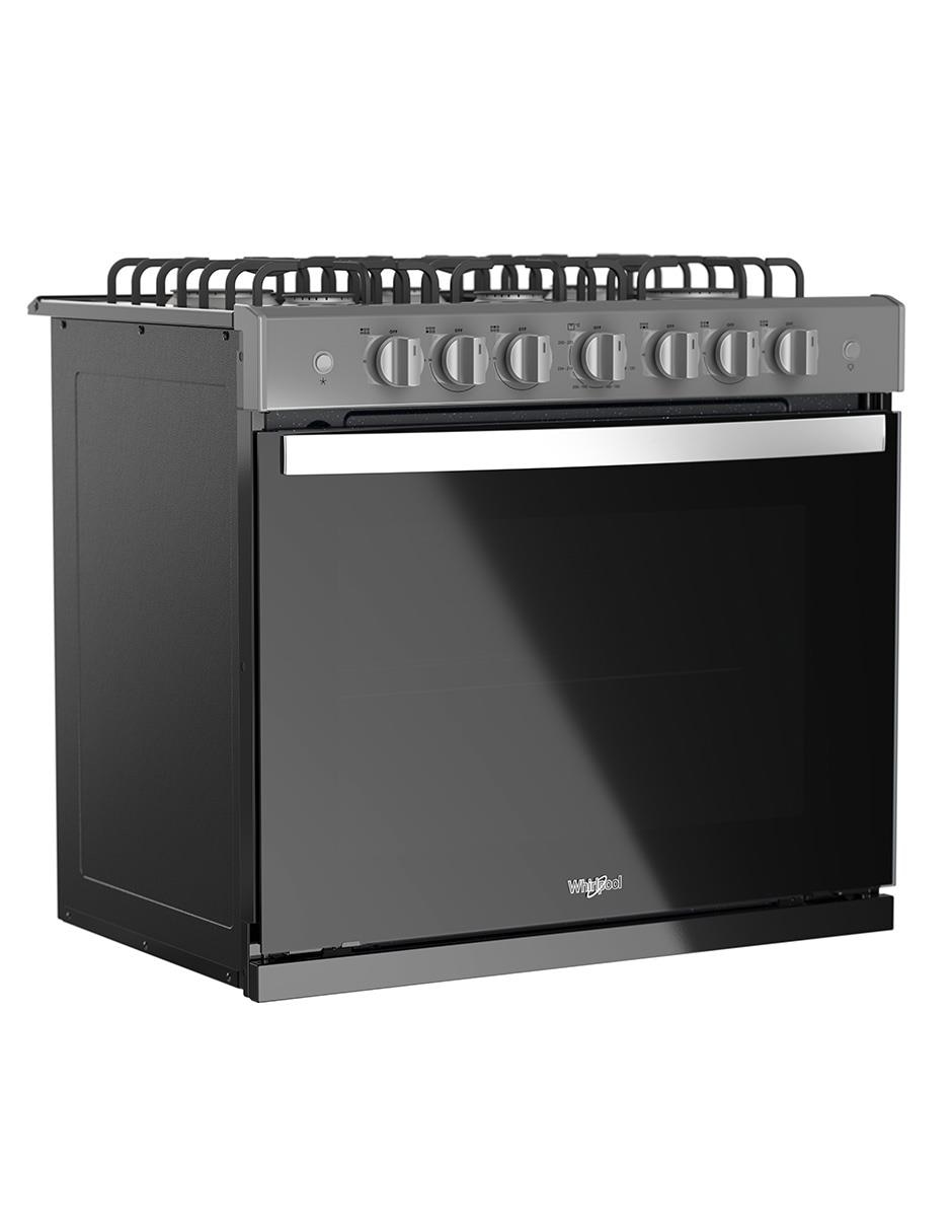 Estufa empotrable a Gas LP 76 cm WER2000B de 6 quemadores 2