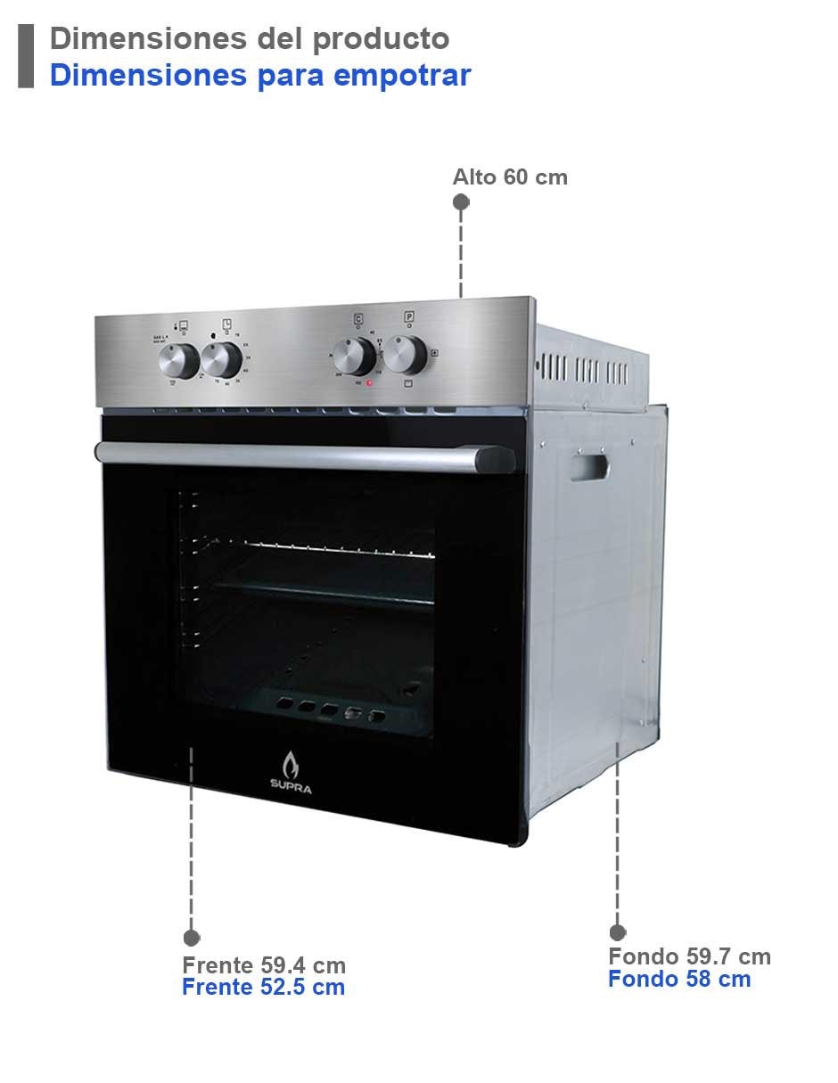 Horno a gas/eléctrico WELLER capacidad 60 L 7