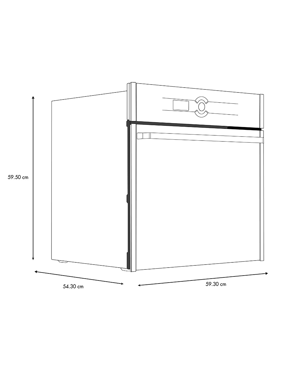Horno eléctrico IO6062HEWI1 capacidad 60 L 7