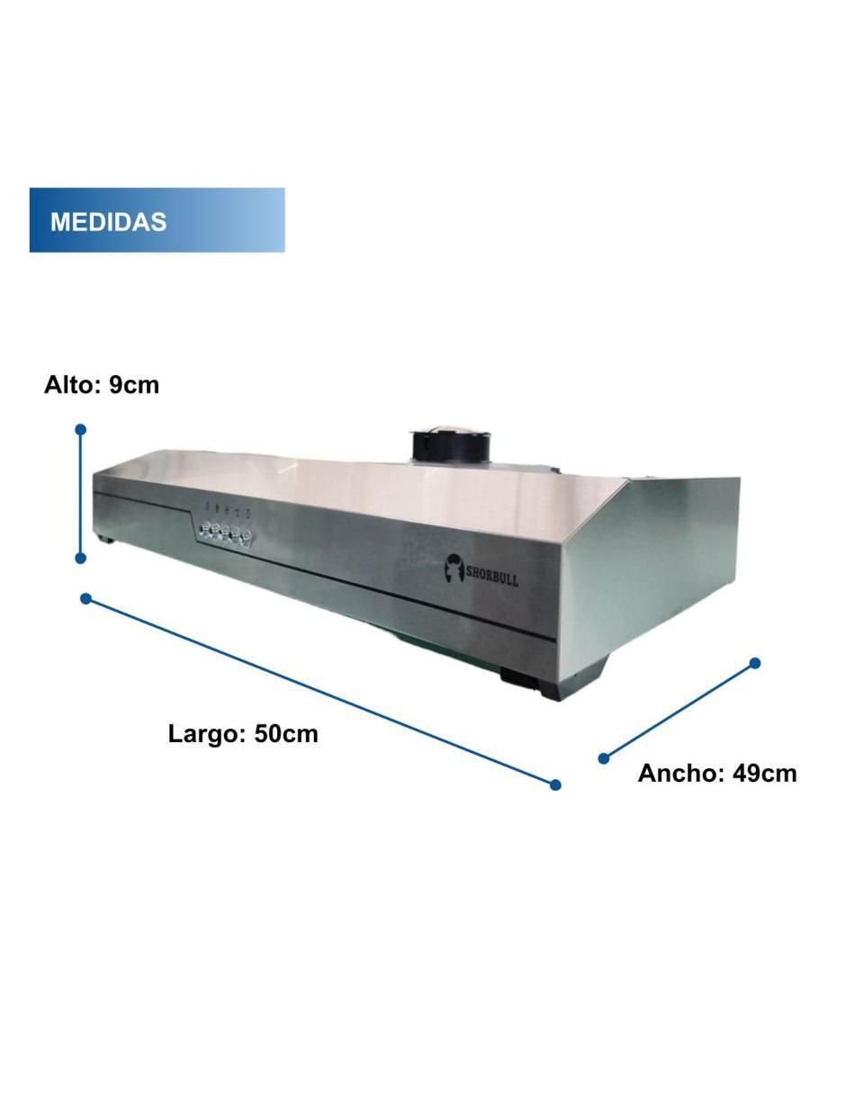 Campana de pared CAM-A50 de acero inoxidable 4