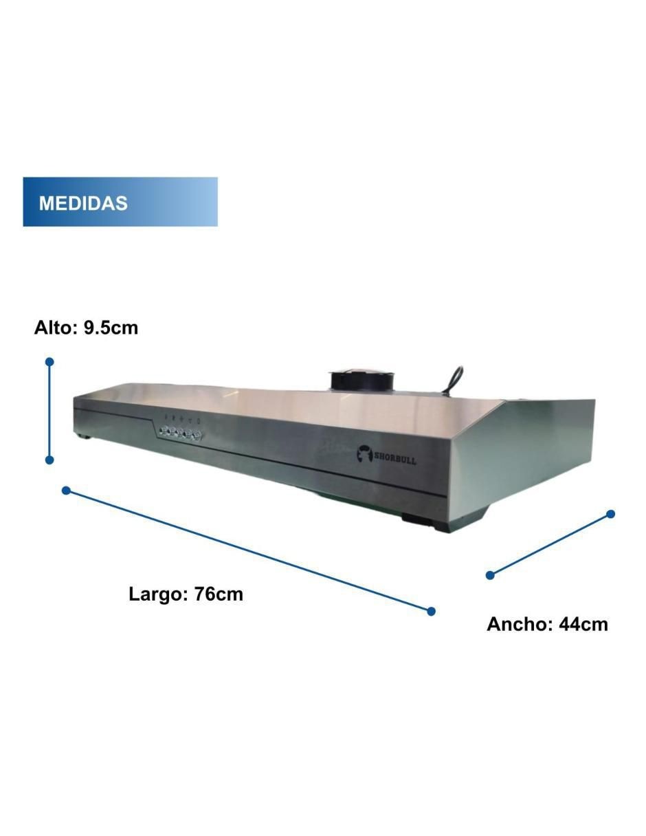 Campana de pared CAM-A76 de acero inoxidable 4