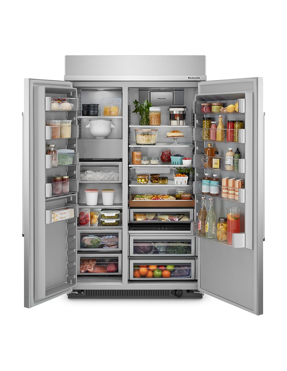 Refrigerador dúplex 30 pies cúbicos no frost KBSN708MPS 2