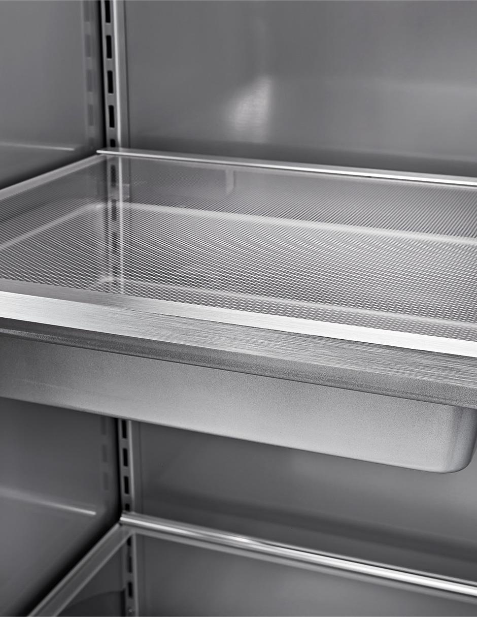 Refrigerador dúplex 30 pies cúbicos no frost KBSN708MPS 5