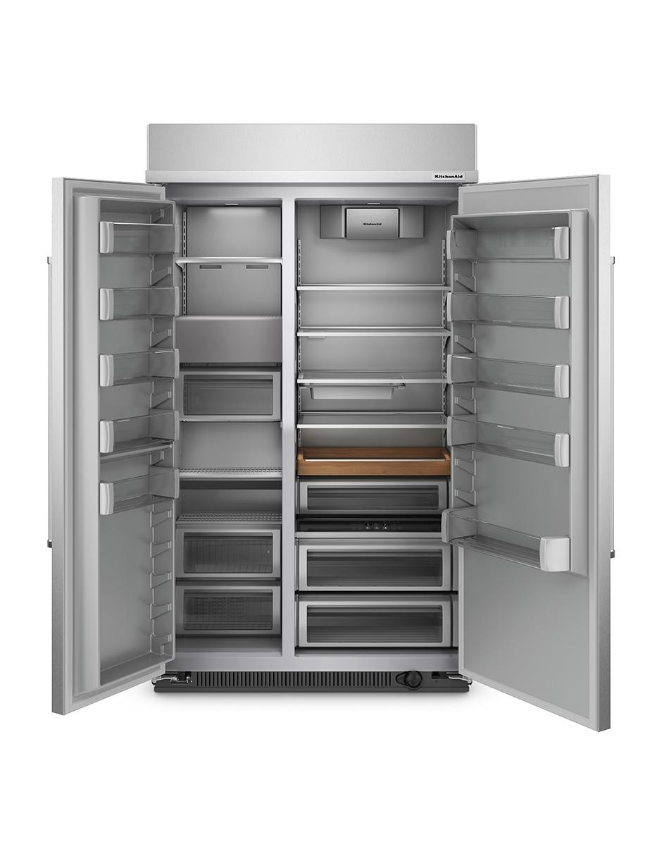Refrigerador dúplex 30 pies cúbicos no frost KBSN708MPS 7