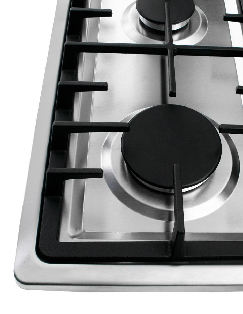 Parrilla a gas lp empotrable 4