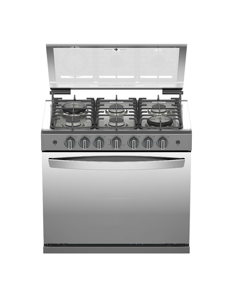Estufa empotrable gas lp 79.68 cm ABR7140G de 6 quemadores Estufa empotrable gas lp 79.68 cm ABR7140G de 6 quemadores