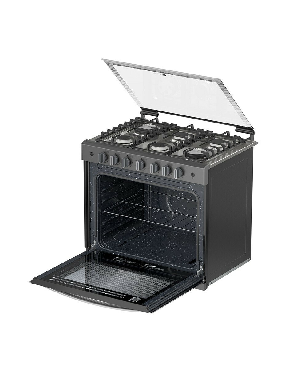 Estufa empotrable gas lp 79.68 cm ABR7140G de 6 quemadores 11