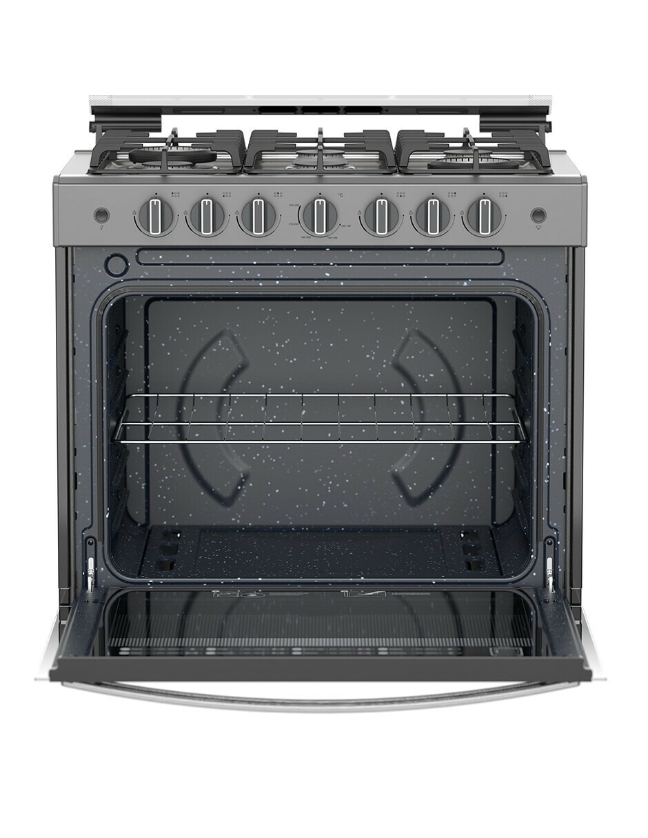 Estufa empotrable gas lp 79.68 cm ABR7140G de 6 quemadores 10