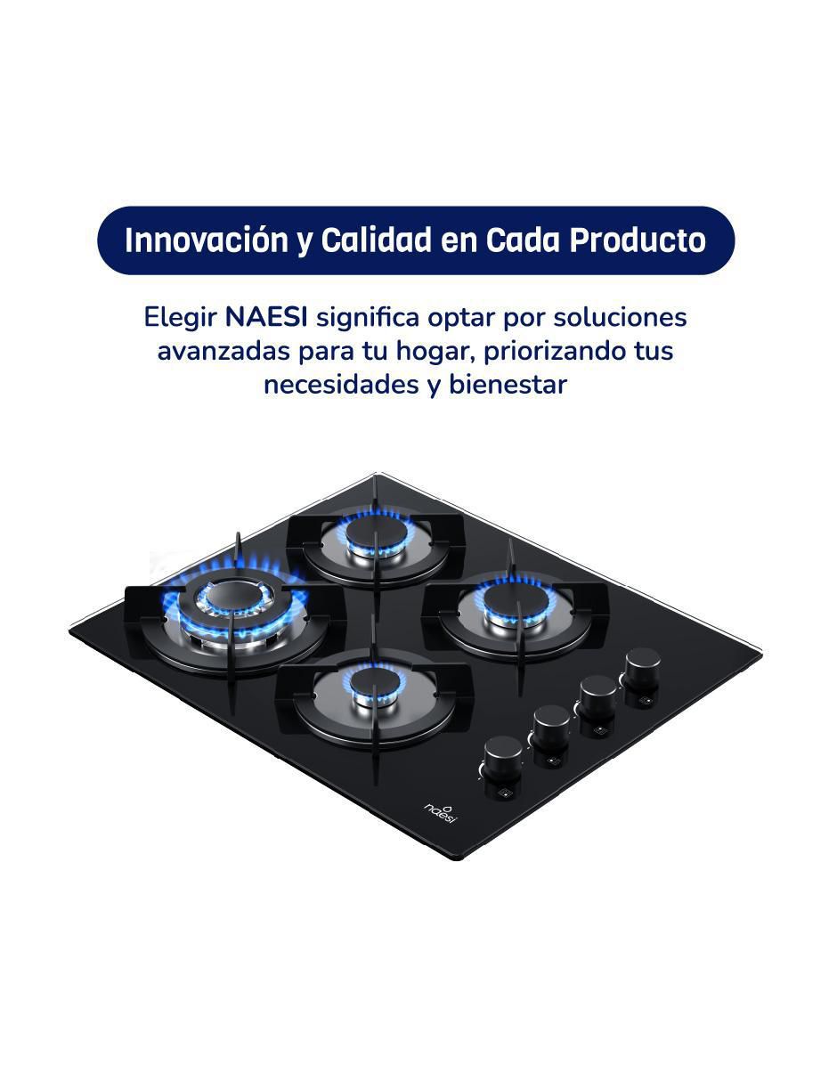 Parrilla a gas lp empotrable 4