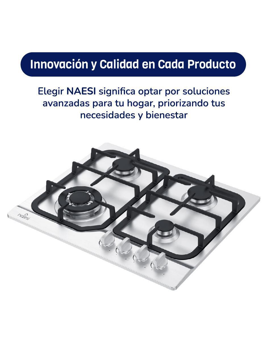 Parrilla a gas lp empotrable 5
