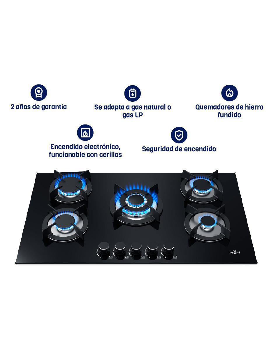 Parrilla a gas lp empotrable 2