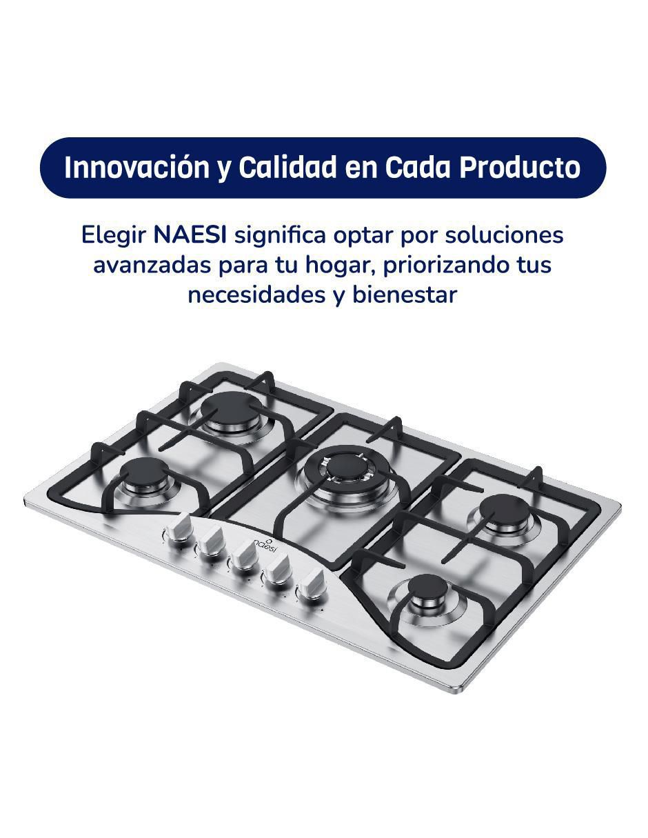 Parrilla a gas lp empotrable 5
