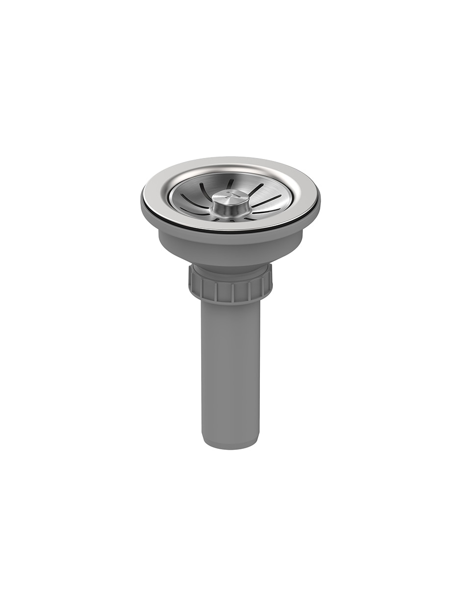 Tarja de acero inoxidable con escurridor derecho TEKAWAY800.5101C1EDMNI 4