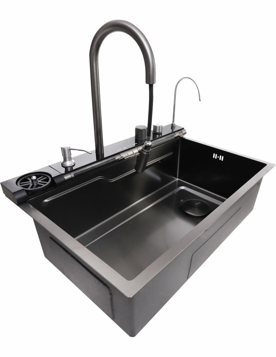 Tarja de acero inoxidable con escurridor izquierdo VIRGINIA 5
