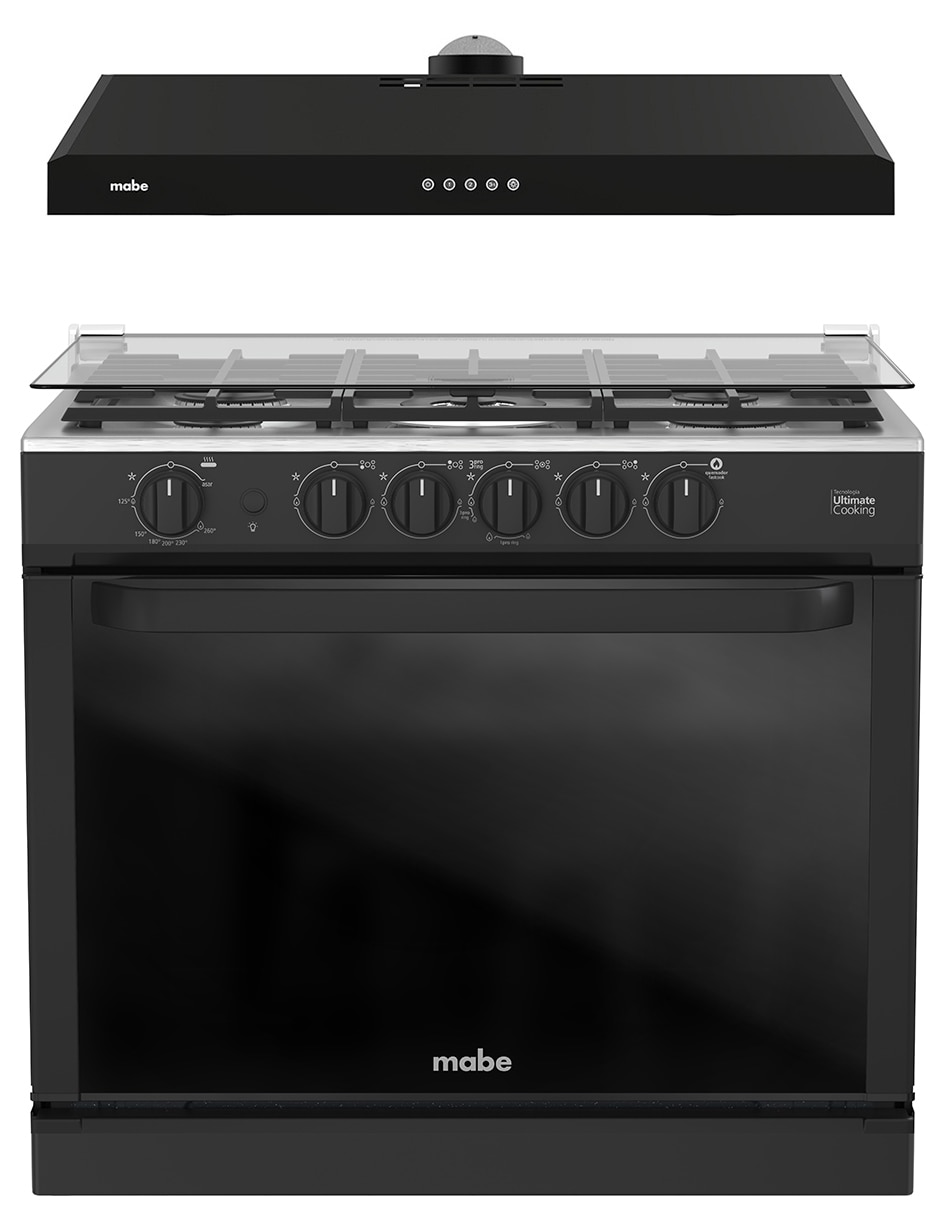 Estufa empotrable a Gas LP 79.20 cm XOC80800CBSCMPU8 de 5 quemadores Estufa empotrable a Gas LP 79.20 cm XOC80800CBSCMPU8 de 5 quemadores