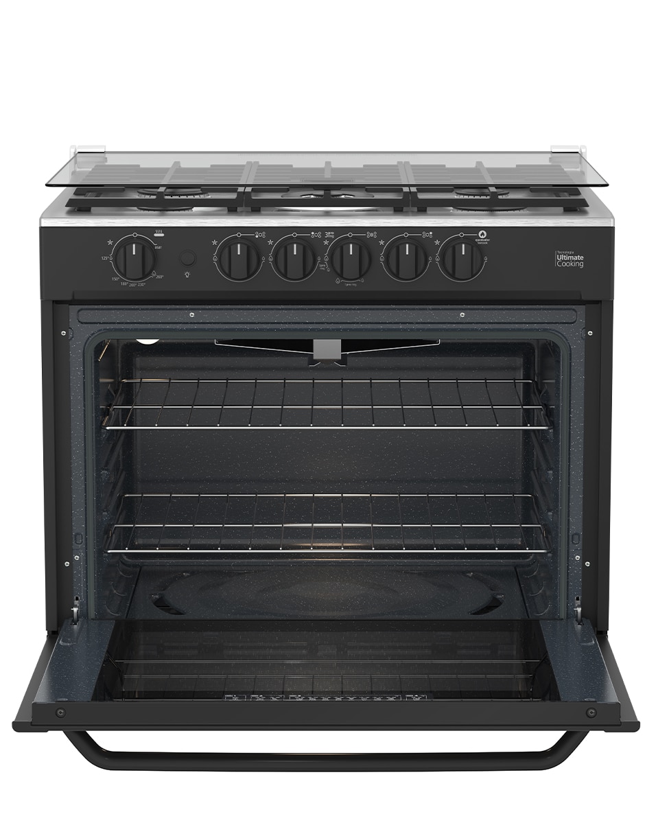 Estufa empotrable a Gas LP 79.20 cm XOC80800CBSCMPU8 de 5 quemadores 12