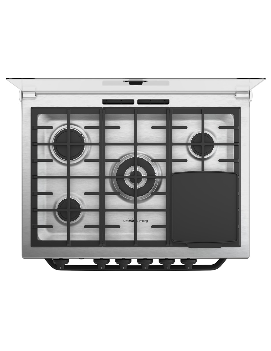 Estufa empotrable a Gas LP 79.20 cm XOC80800CBSCMPU8 de 5 quemadores 13