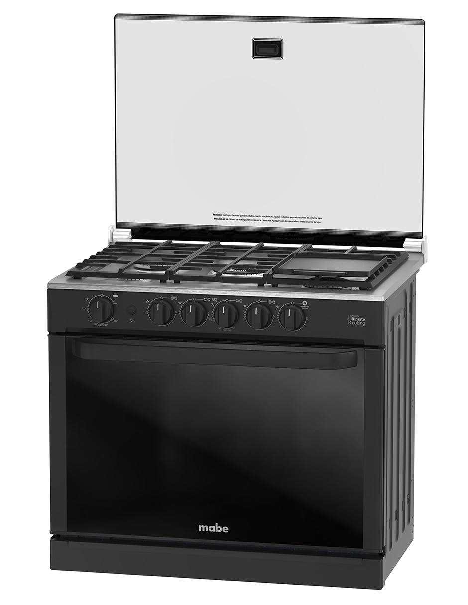 Estufa empotrable a Gas LP 79.20 cm XOC80800CBSCMPU8 de 5 quemadores 16