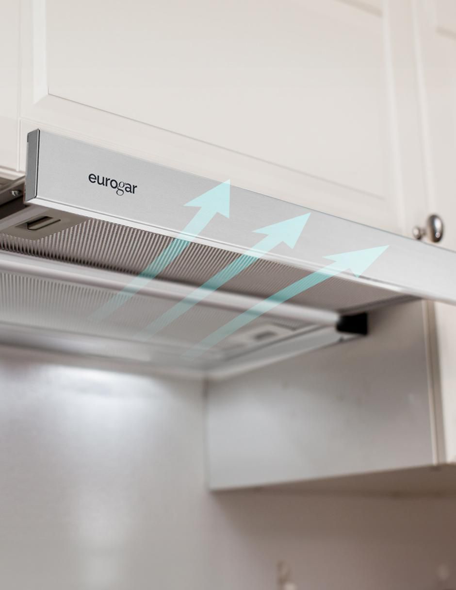 Campana de pared EU60CDES de acero inoxidable 4