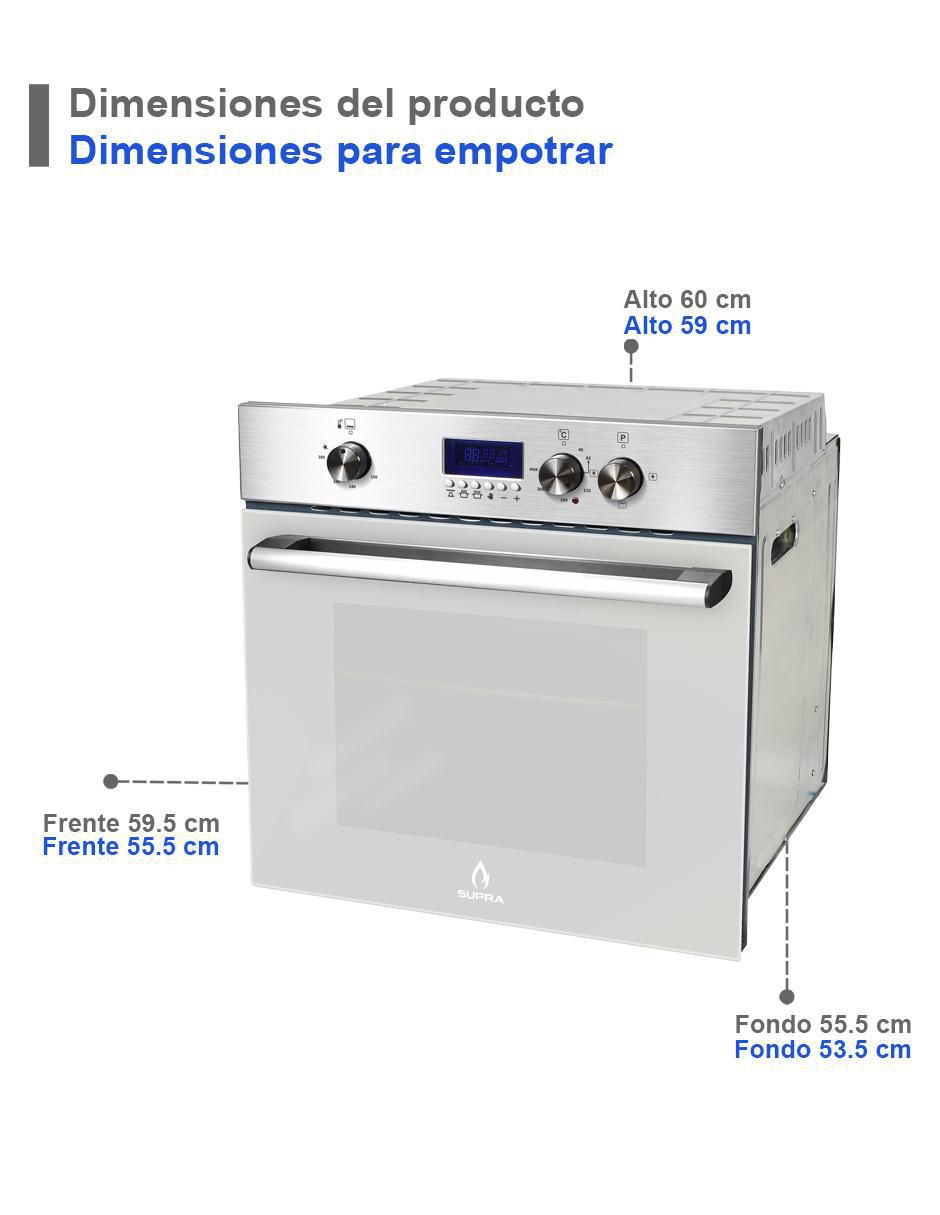 Parrilla a gas lp empotrable 11