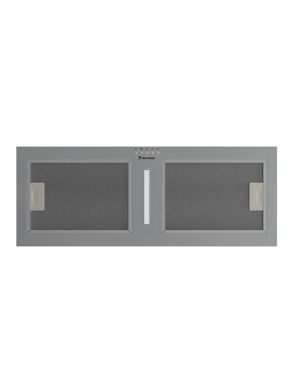 Campana plana ALTAIR75.AC de acero inoxidable 2
