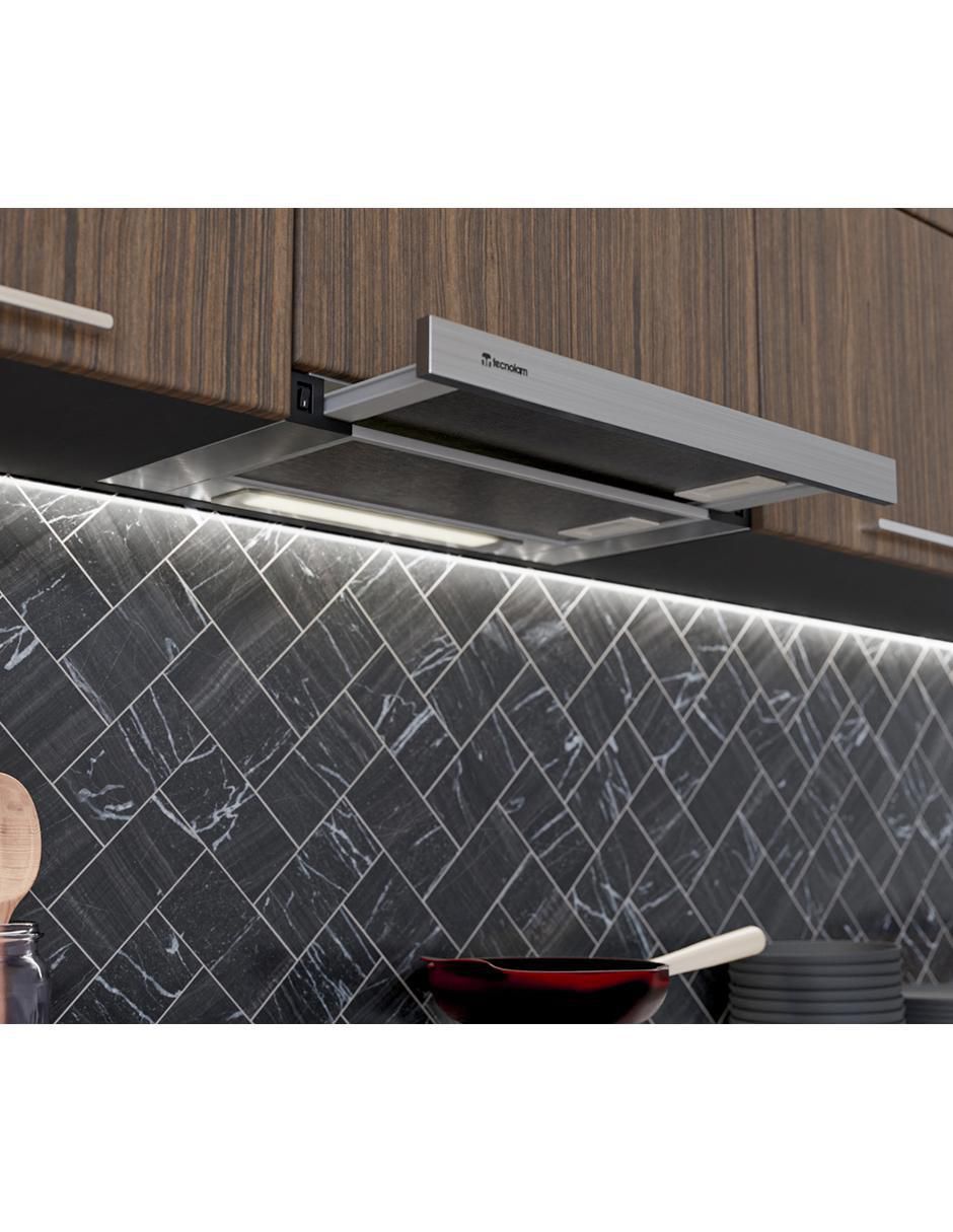 Campana de pared SLIDER.AC90 de acero inoxidable 3
