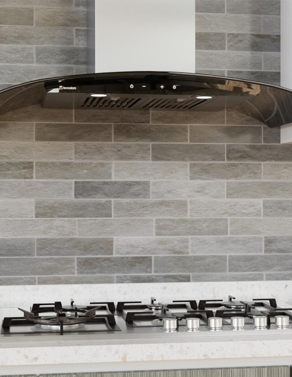 Campana de pared ORION.AC90 de cristal templado 2