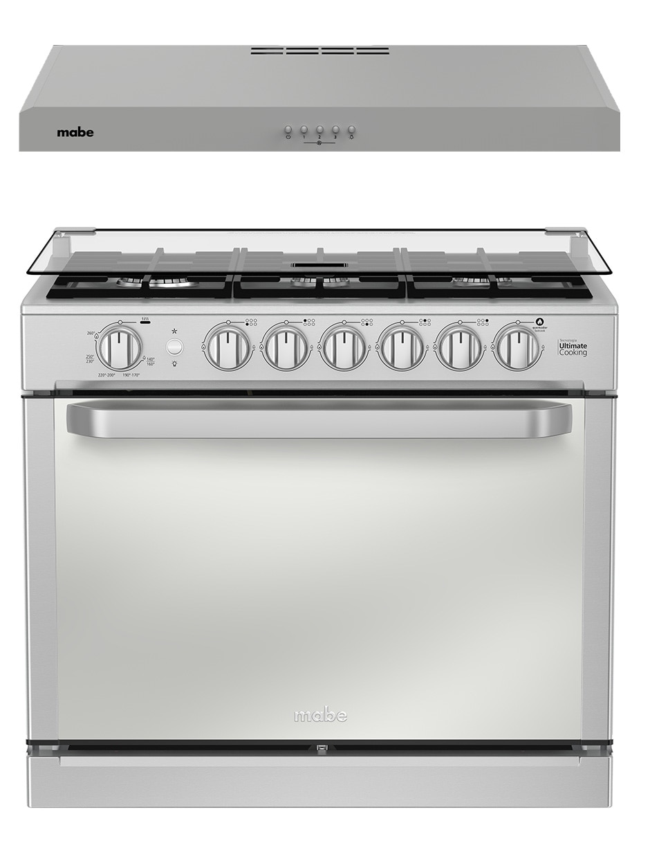 Estufa empotrable a Gas LP 79.20 cm MA0C805003CMP80 de 6 quemadores Estufa empotrable a Gas LP 79.20 cm MA0C805003CMP80 de 6 quemadores