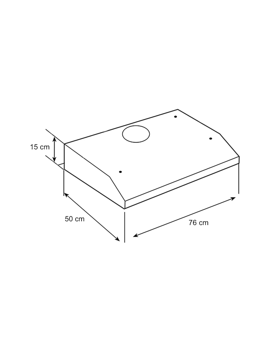Combo estufa empotrable a Gas natural/lp Estufa 79 cm; Campana 76 cm; Microondas 51.3 cm EMGG8660+MWG11X+TMX76 de 6 quemadores + Campana 12