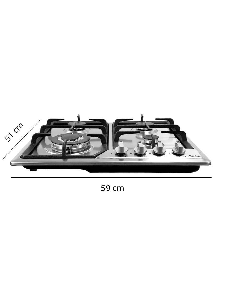 Parrilla a gas lp empotrable 6