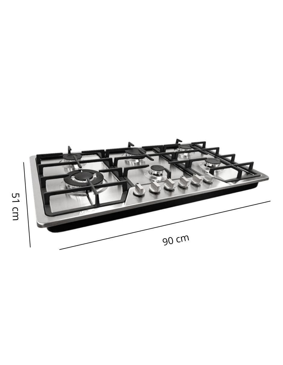 Parrilla a gas lp empotrable 3
