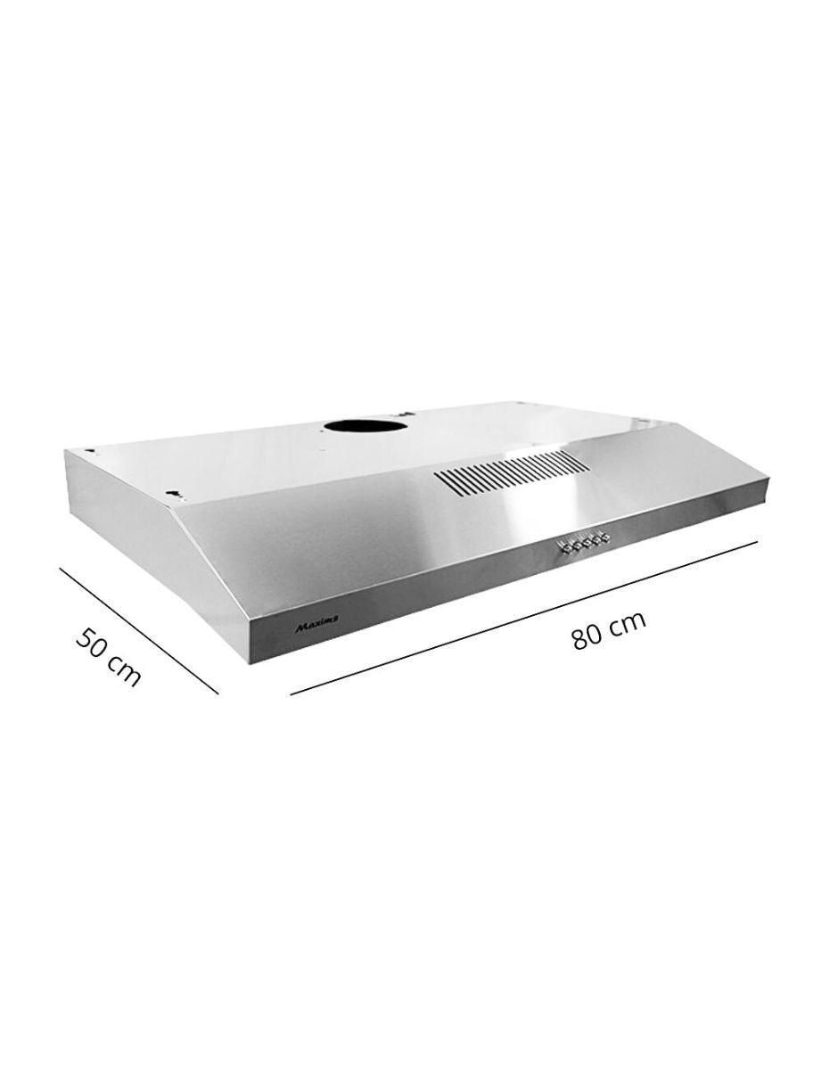 Campana plana HF8101SA de acero inoxidable 4