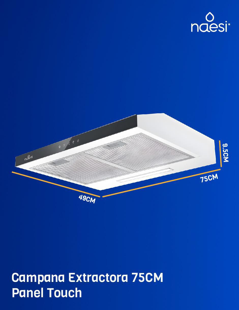 Campana de pared AN504 de acero inoxidable 6