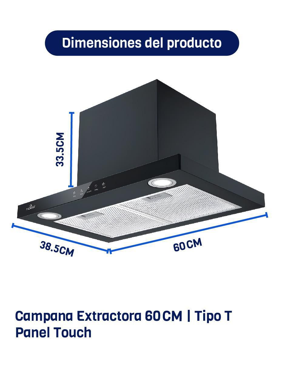 Campana de pared AN511 de acero 10