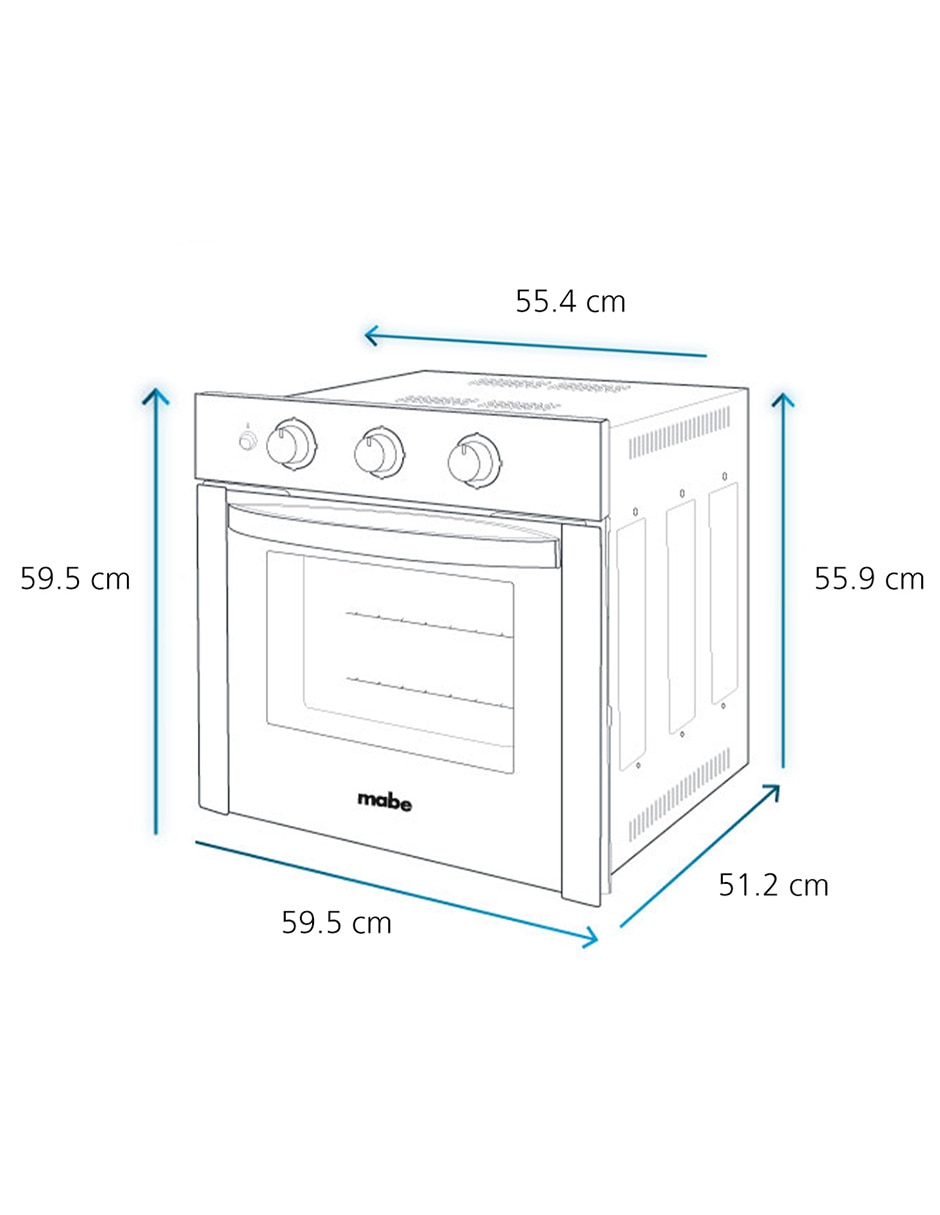 Horno eléctrico HM6031EWAI0 capacidad 60 L 13