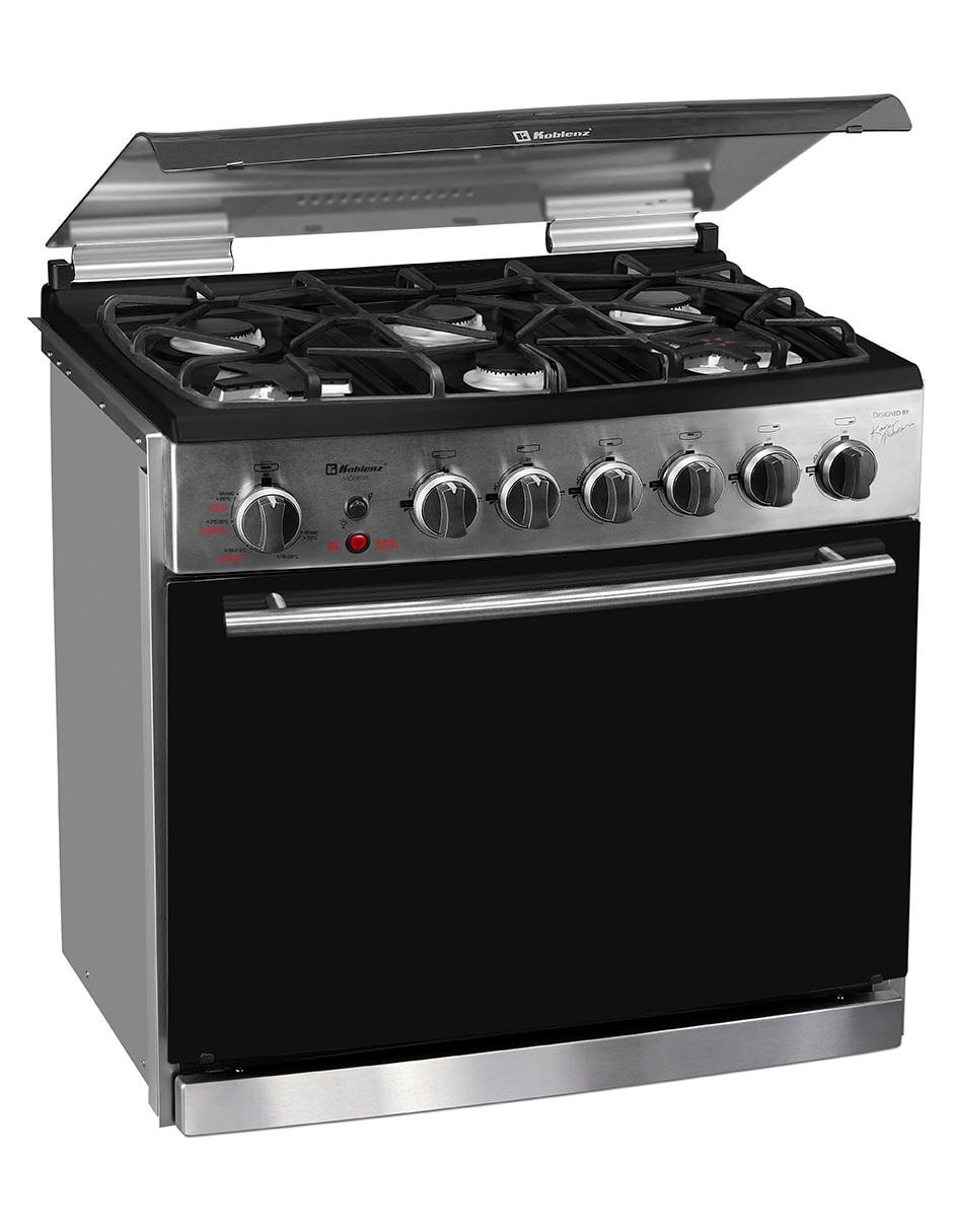 Combo Estufa empotrable a 76 cm 
EE-6131 MD+CAMP REG de 6 quemadores 4