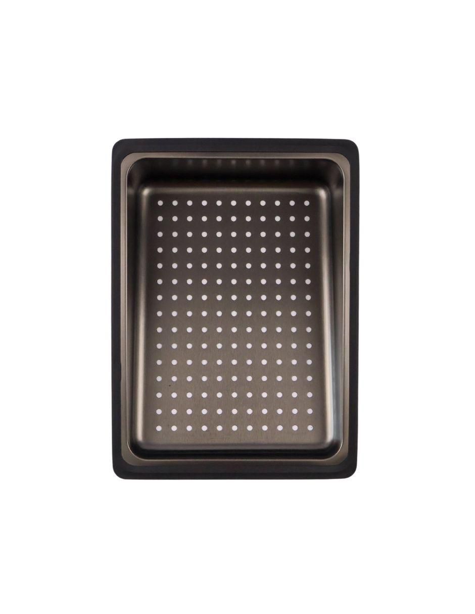 Tarja de acero inoxidable con escurridor derecho KIT7546 7