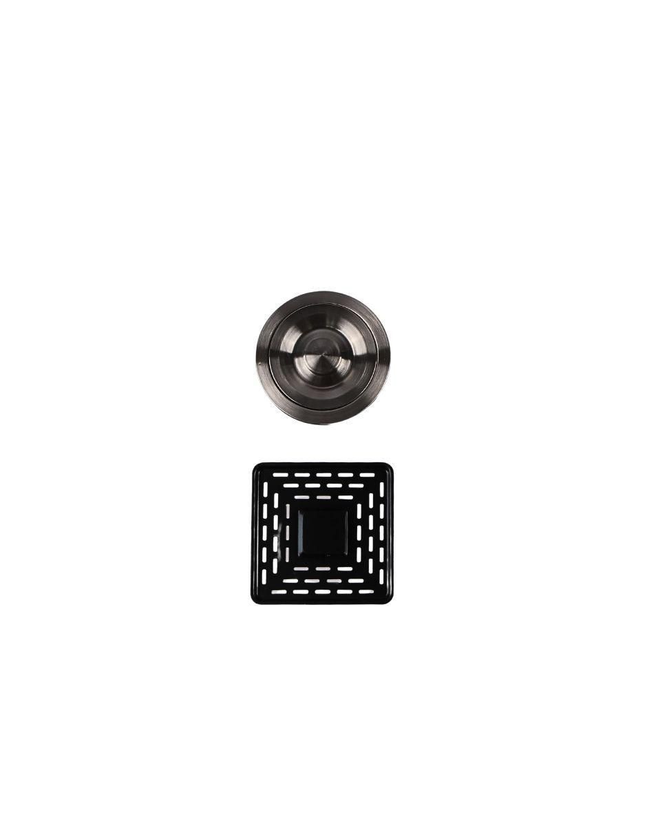 Tarja de acero inoxidable con escurridor derecho KIT7546 8