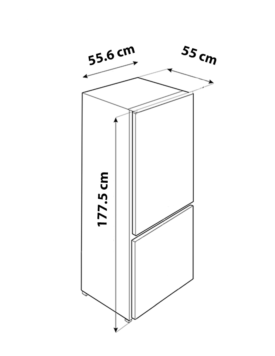 Refrigerador bottom mount 10 pies cúbicos inverter no frost CB300U 6