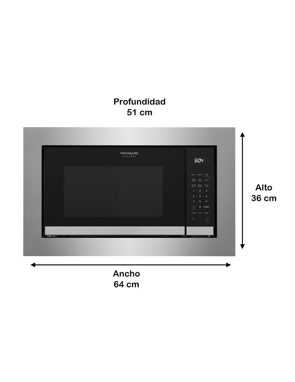 Horno de microondas convencional modelo GMBS3068BF de 2.2 pies 9
