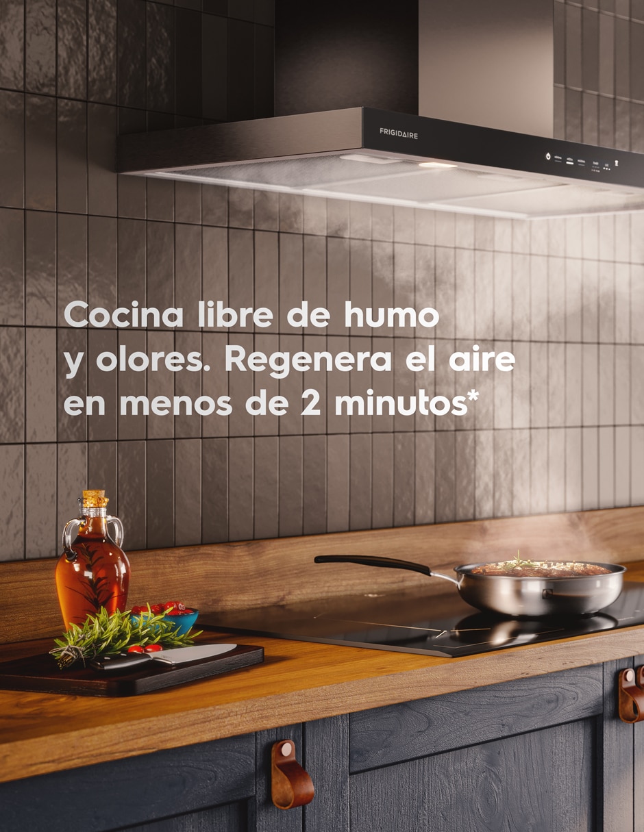 Campana de pared FJWL904EXI de acero inoxidable 6