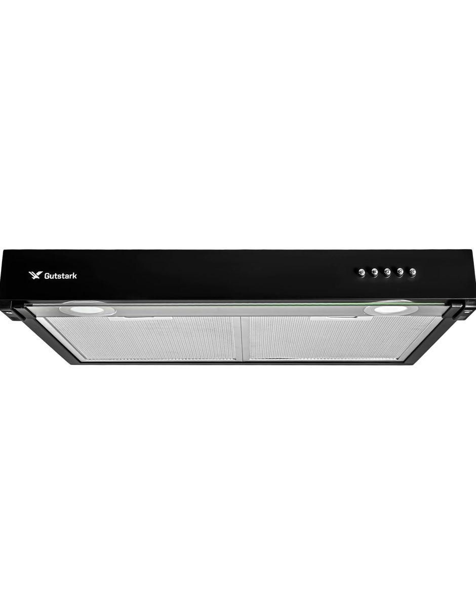 Campana plana mkz-campa60slimn de acero inoxidable 2