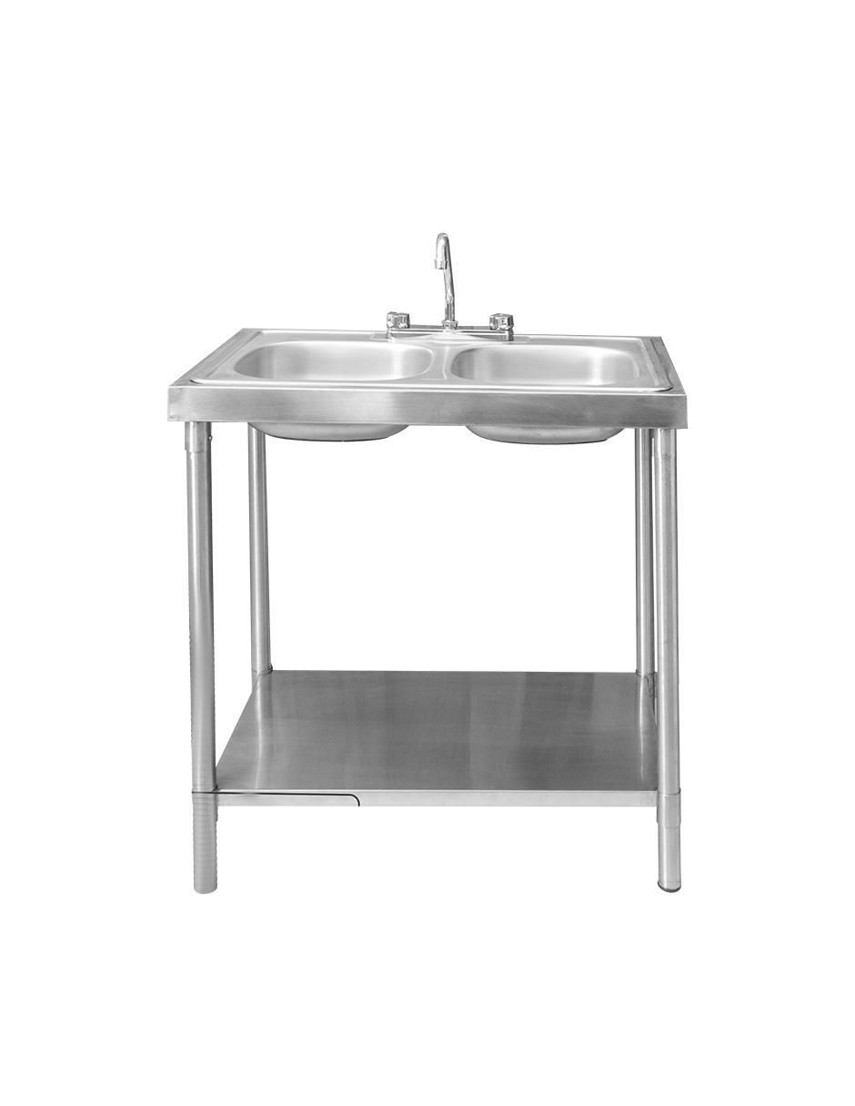 Fregadero de acero inoxidable Fregadero doble 5