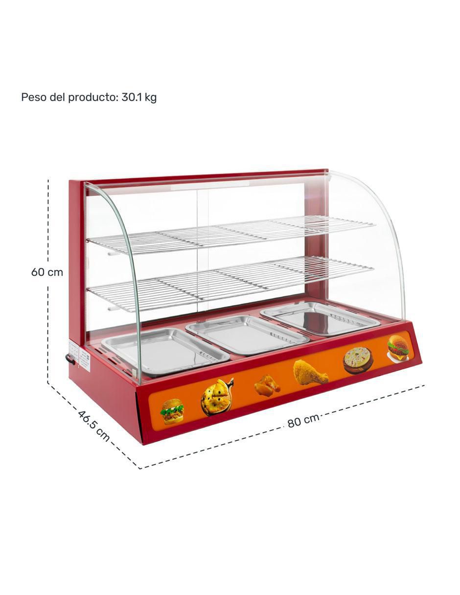 Horno eléctrico mkz-vitricalie95 capacidad 1.9 pies 6