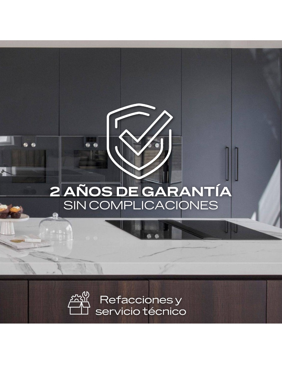 Parrilla a inducción empotrable belfast 8
